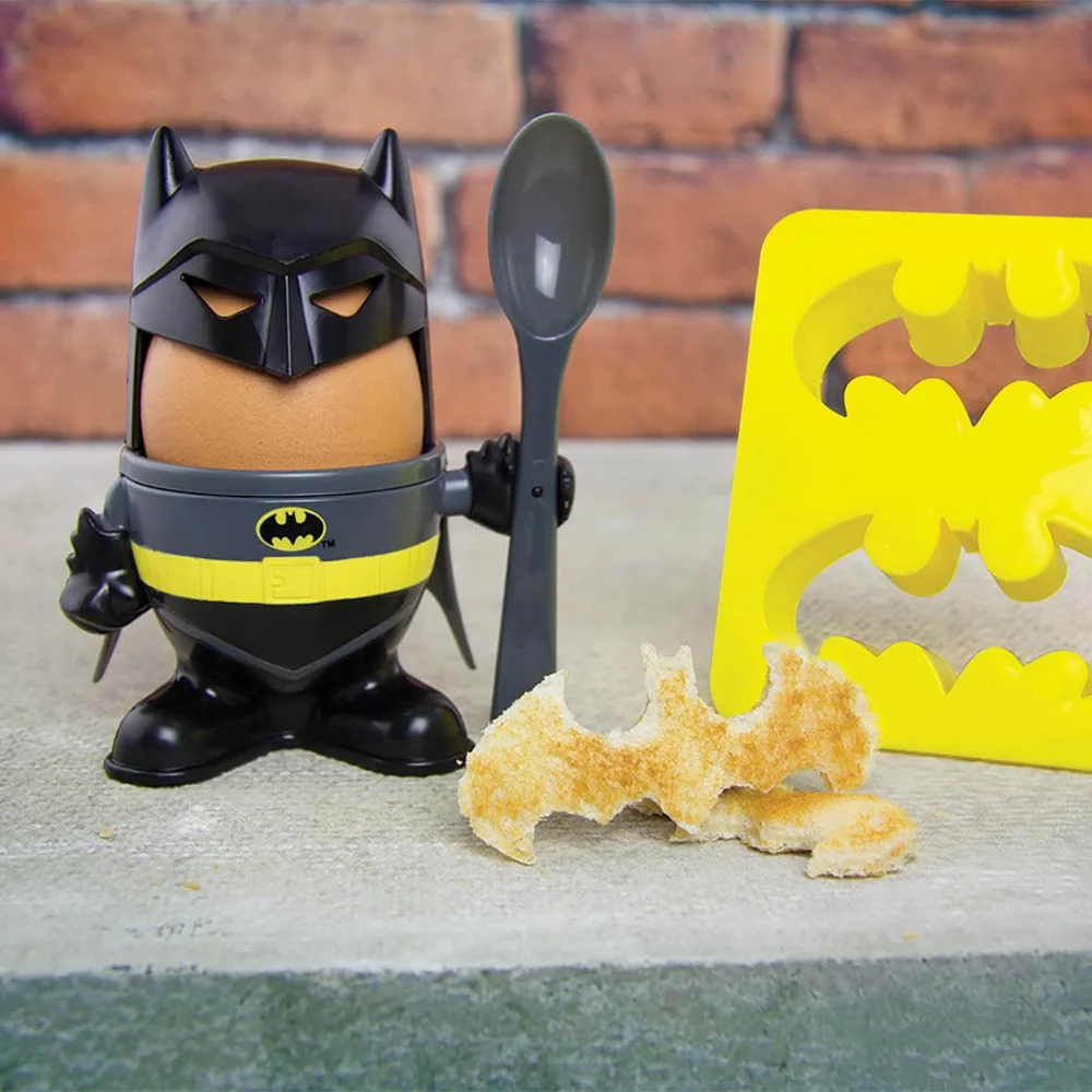 Batman Egg Cup and Toast Cutter Image 1