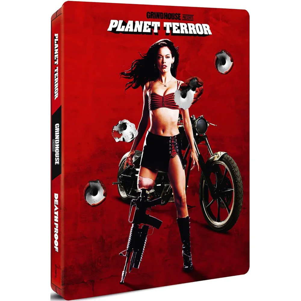 Grindhouse: Planet Terror and Death Proof - Zavvi Exclusive Limited Edition Steelbook Image 1