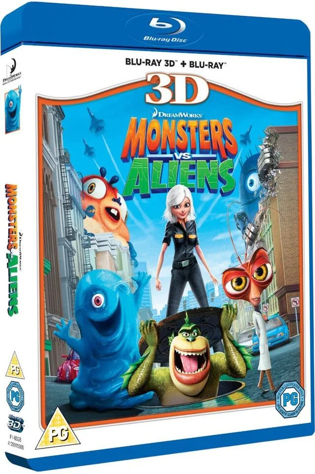 Monsters vs Aliens 3D (Includes 2D version) Image 1