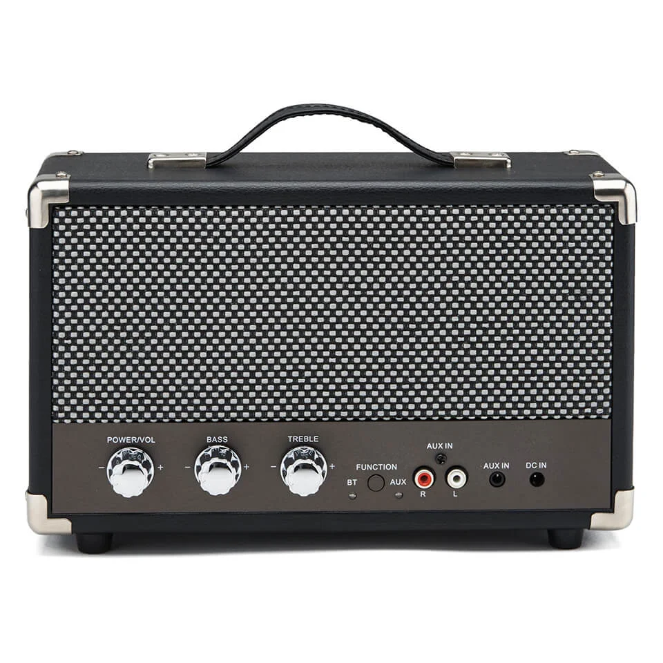 GPO Retro Westwood Bluetooth Speaker - Black Image 1