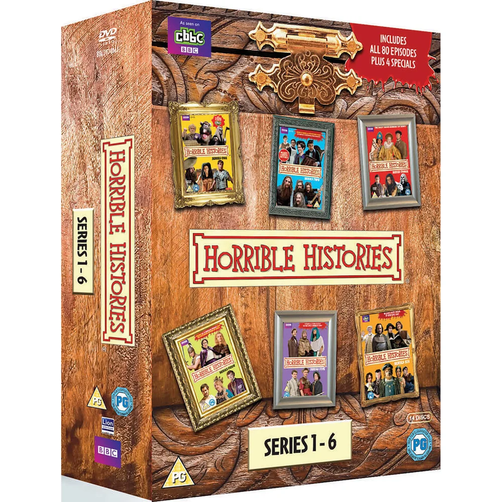 Horrible Histories Box Set - Series 1 - 6 & Specials Image 1