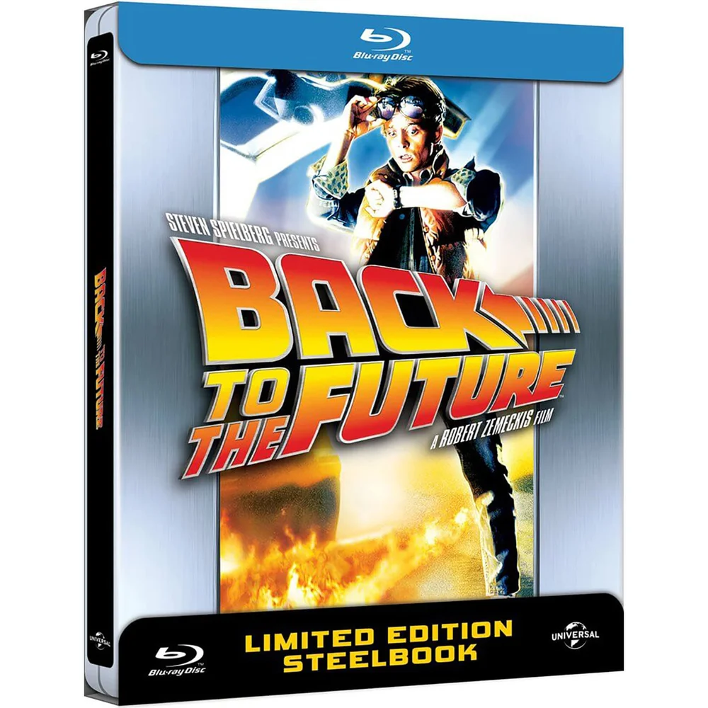 Back to The Future - Zavvi Exclusive Limited Anniversary Edition Steelbook Image 1