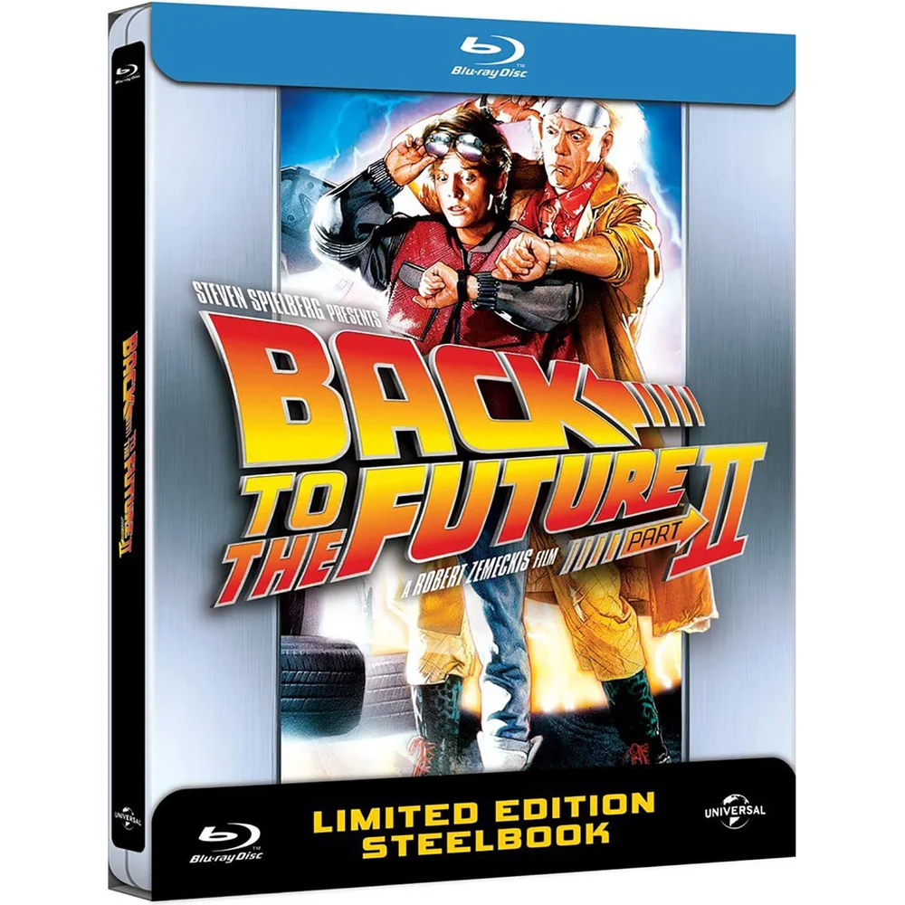 Back to The Future 2 - Zavvi Exclusive Limited Anniversary Edition Steelbook Image 1