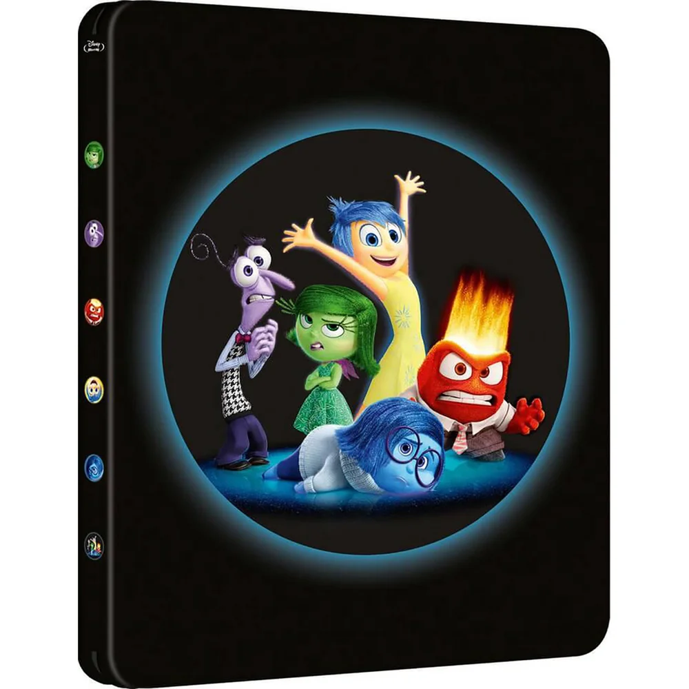 Inside Out 3D (Includes 2D Version + EXCLUSIVE BONUS DISC!) - Zavvi Exclusive Limited Edition Steelbook Blu-ray Image 1