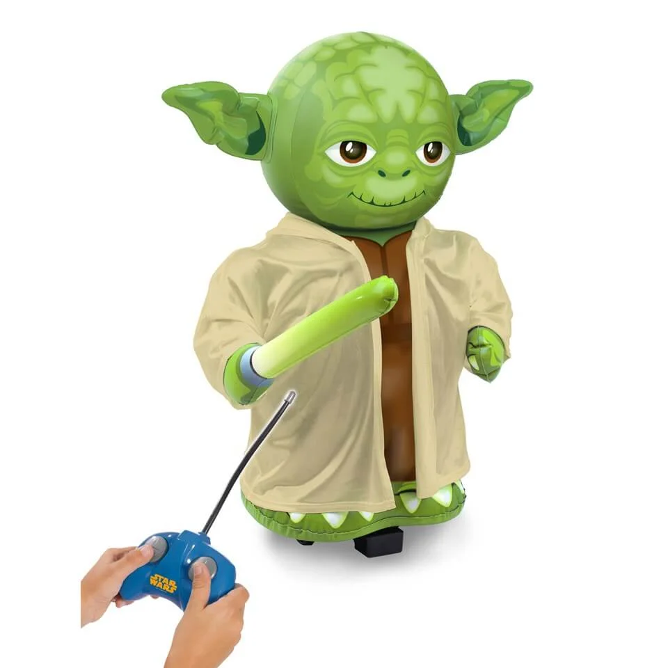 Bladez Toys Star Wars Jumbo Inflatable Yoda with Sounds Image 1