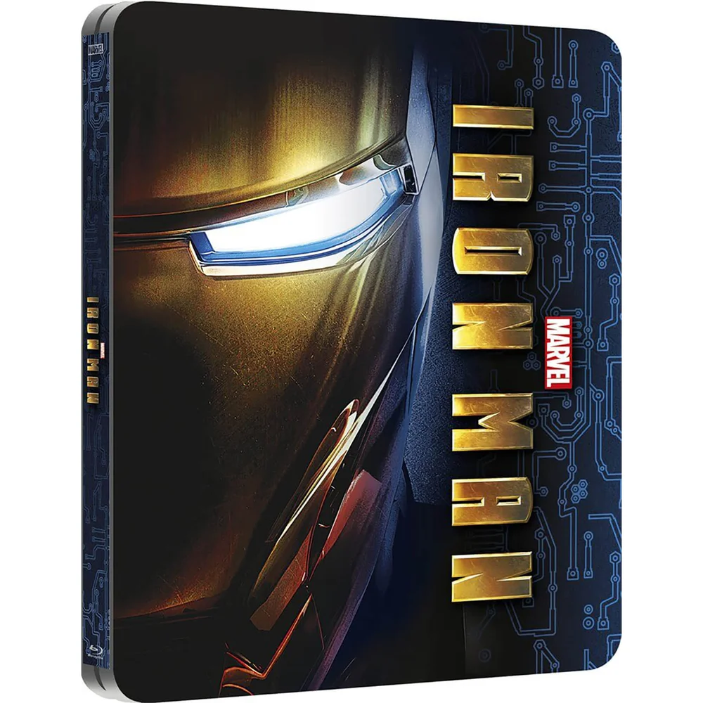 Iron Man - Zavvi Exclusive Lenticular Edition Steelbook Image 1
