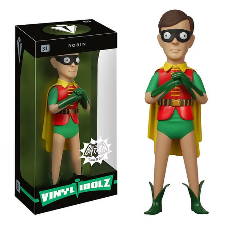 DC Comics Batman Robin 1966 Sugar Idolz Vinyl Figure Image 1