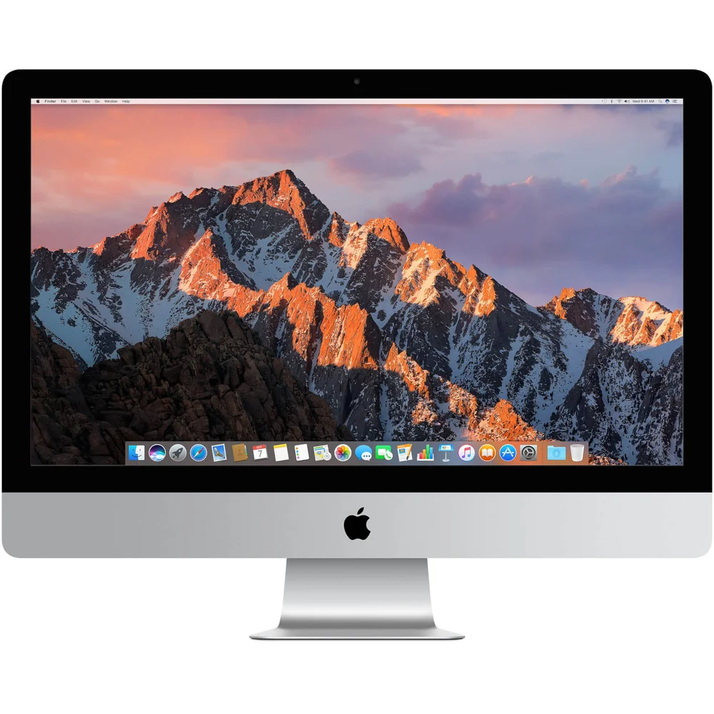 Apple iMac with Retina 5K display MK482B/A All-in-One Desktop Computer, 3.3GHz Quad-core Intel Core i5, 8GB RAM, 2TB, 27", Silver Image 1