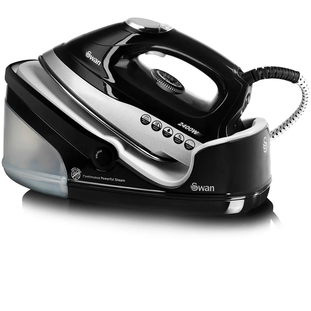 Swan SI9021BMN Automatic Steam Generator Iron - Black Image 1