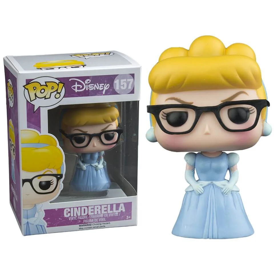 Disney Hipster Cinderella Limited Edition Pop! Vinyl Figure Image 1