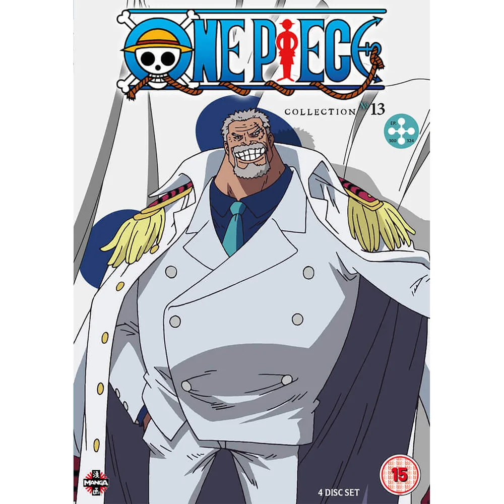 One Piece (Uncut) Collection 13 - Episodes 300-324 Image 1