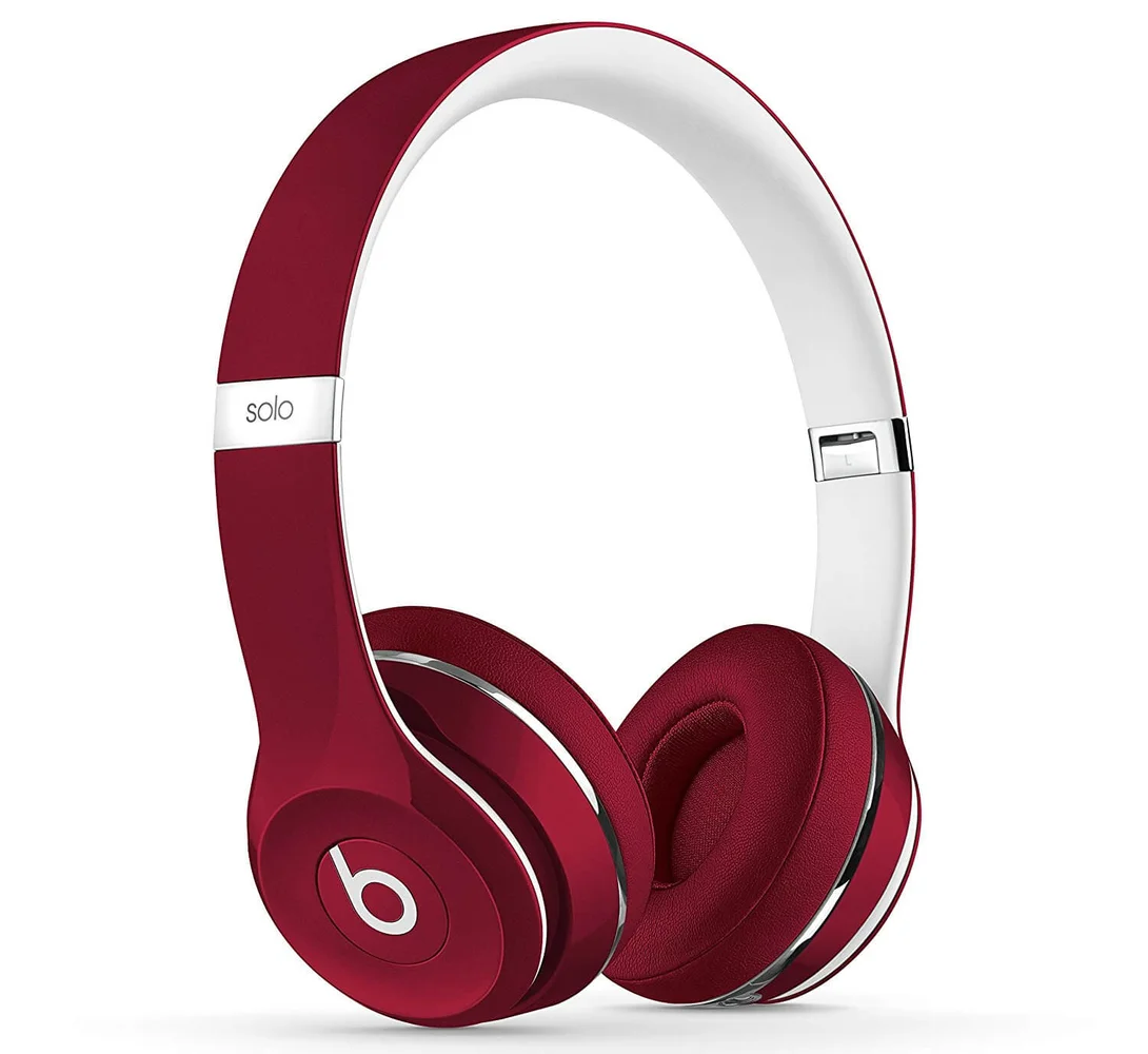 Beats by Dr. Dre: Solo2 Luxe Edition On-Ear Headphones - Burgundy Image 1