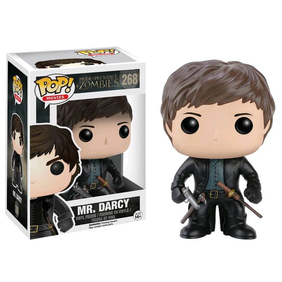 Pride and Prejudice and Zombies Mr Darcy Pop! Vinyl Figure Image 1