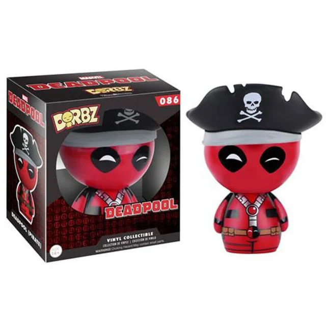 Marvel Deadpool Pirate Deadpool Dorbz Action Figure