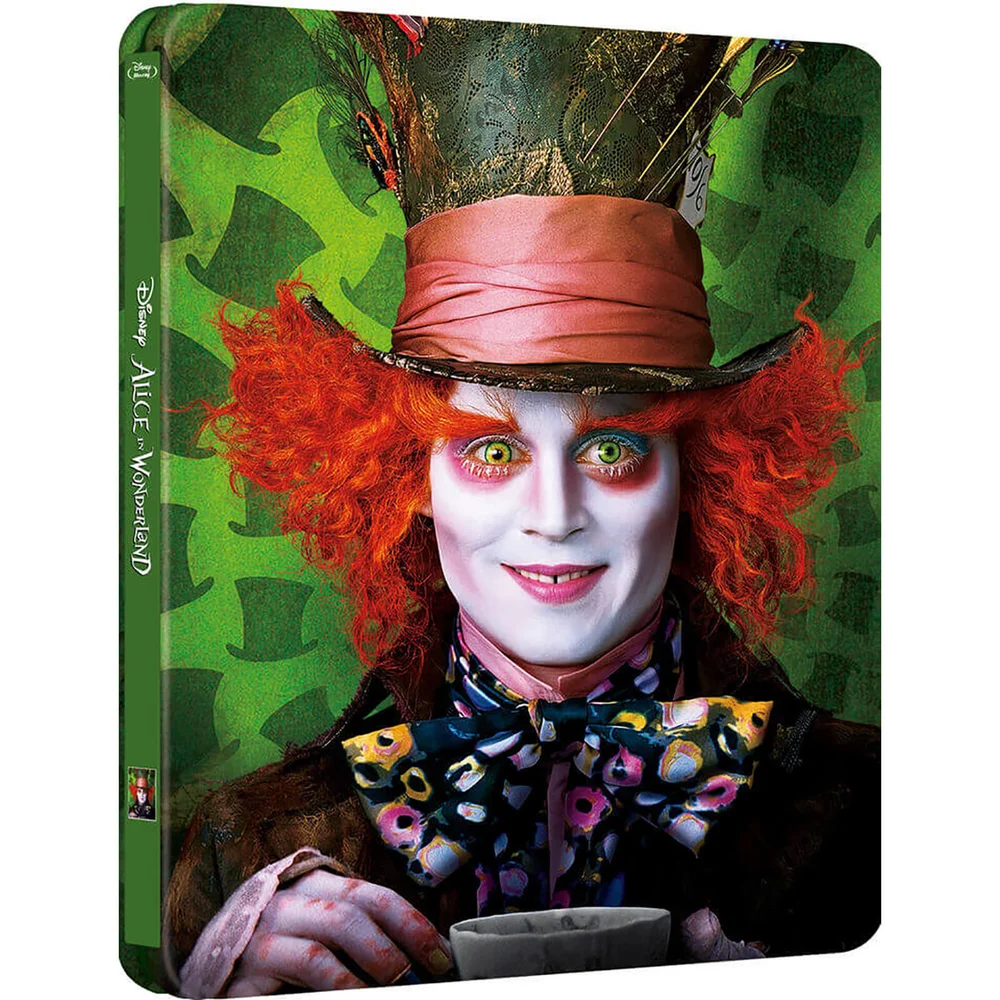 Alice in Wonderland 3D (Includes 2D Version) - Zavvi Exclusive Limited Edition Steelbook Image 1