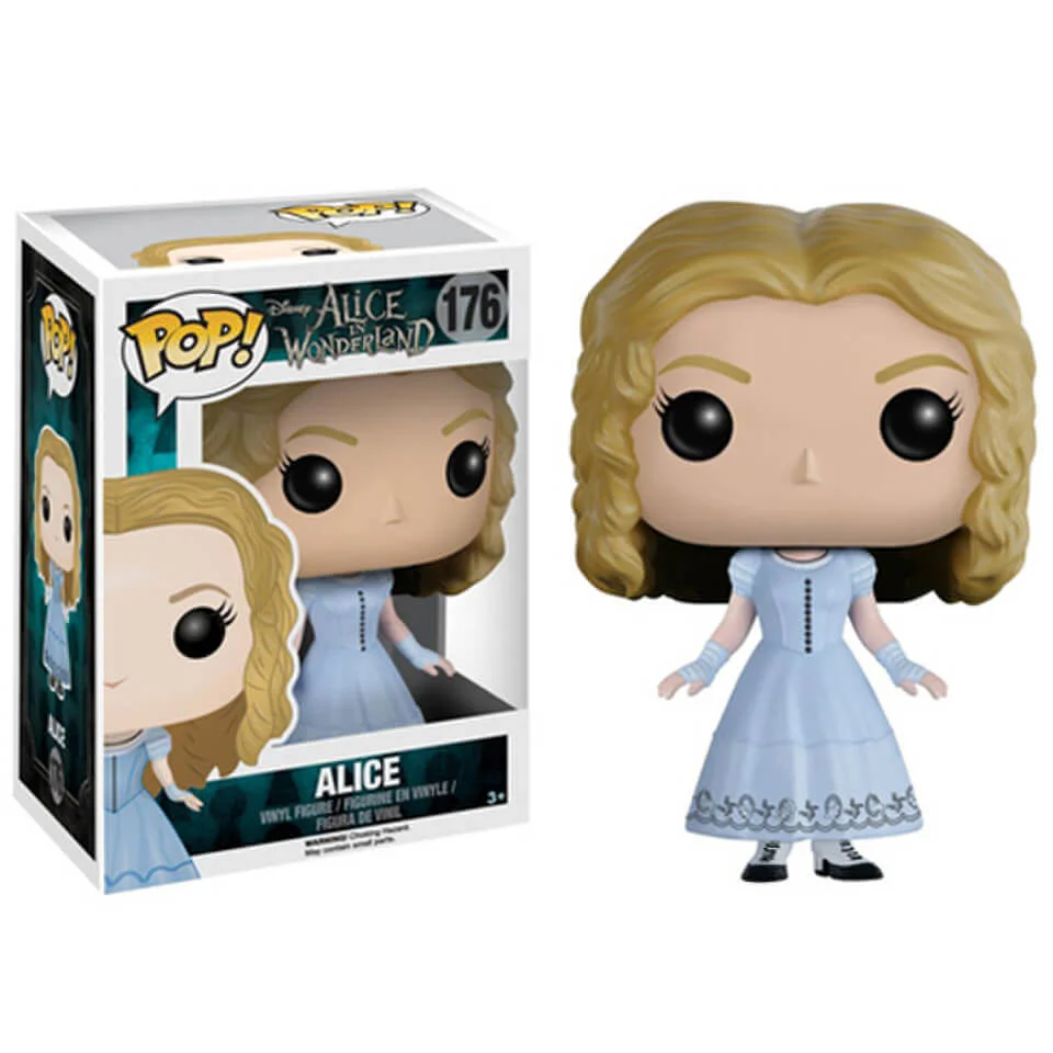 Disney Alice in Wonderland Alice Pop! Vinyl Figure Image 1