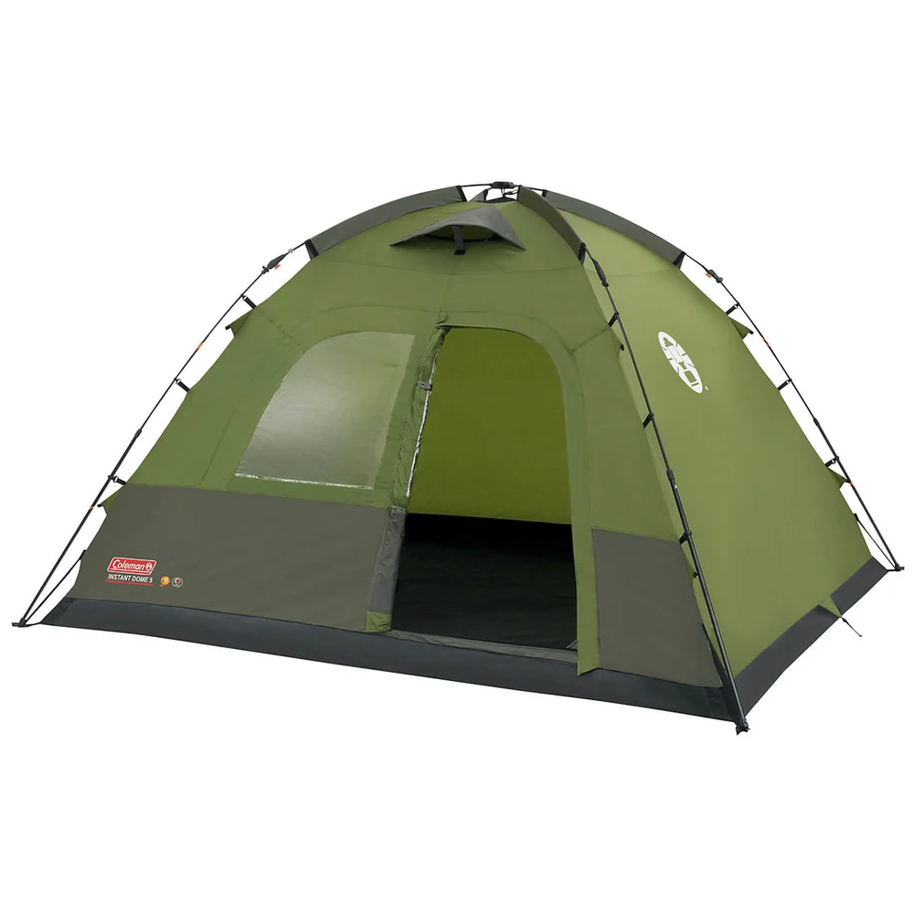 Coleman Instant Dome Tent (5 Person) - Green Image 1