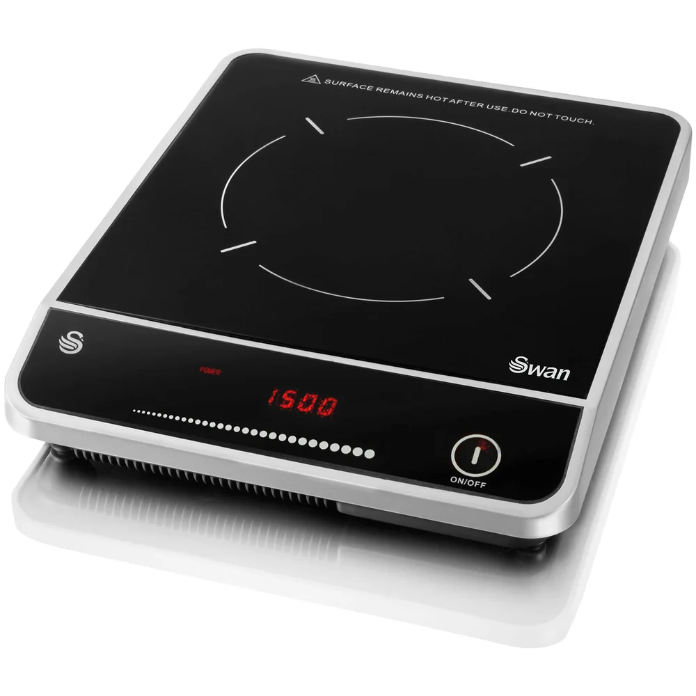 Swan SIH201 Touch Screen Induction Hob - Black Image 1