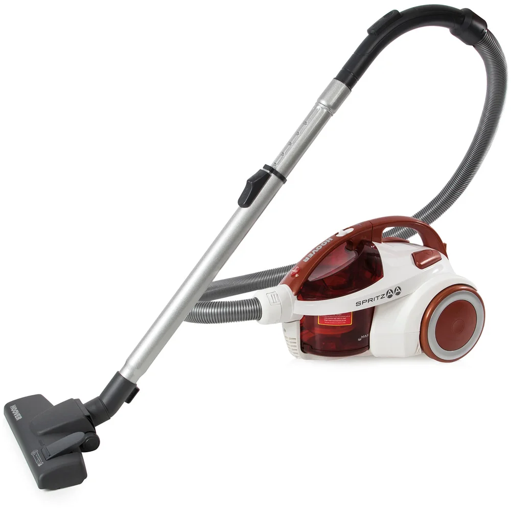 Hoover SE71SZ04001 Spritz Bagless Cyclinder Vacuum Cleaner - Red Image 1