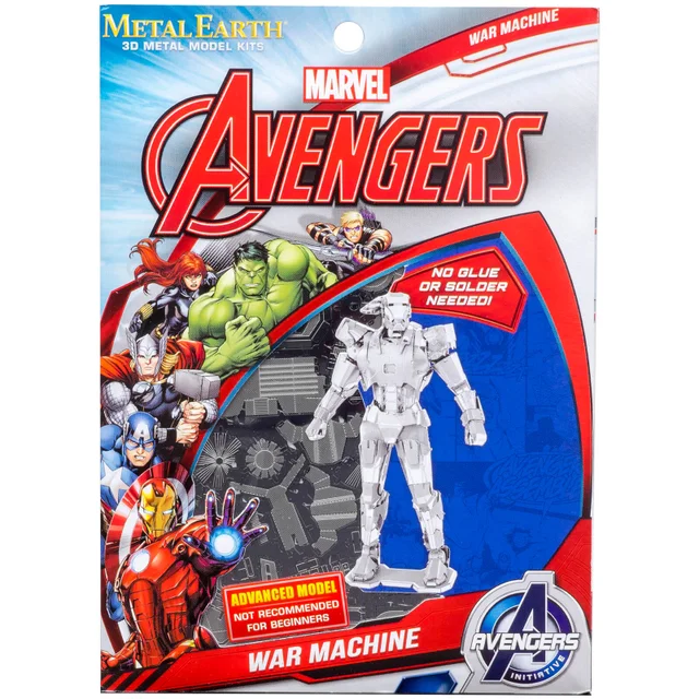 Marvel Avengers War Machine Metal Earth Construction Kit