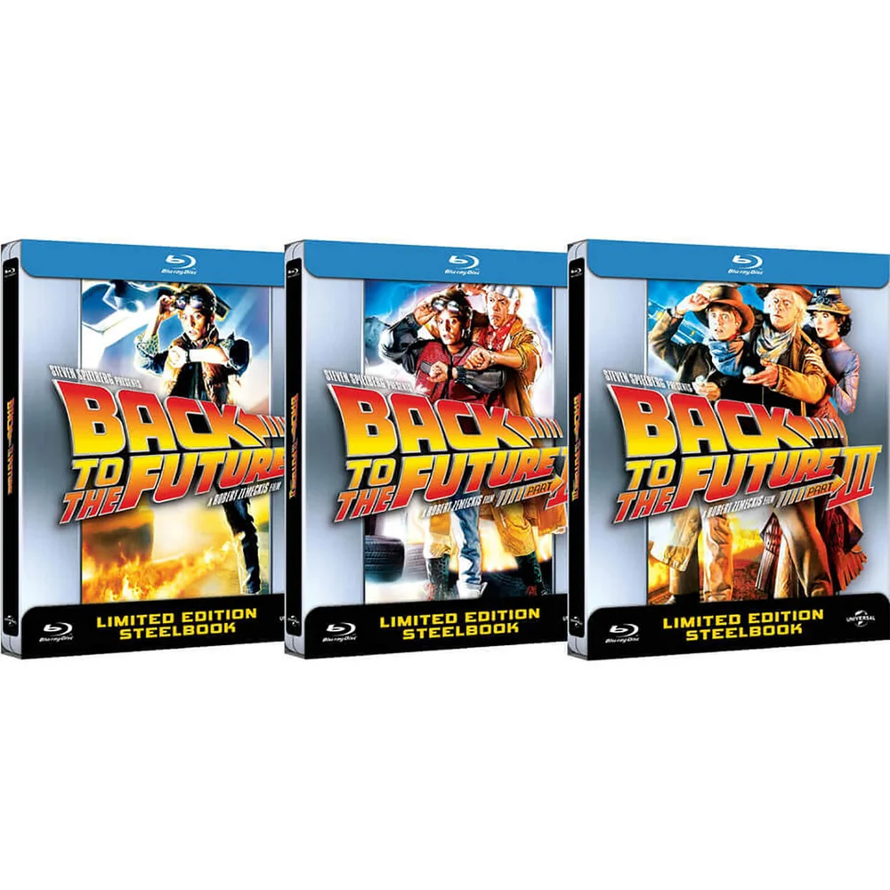 Back to the Future Complete Collection ? Limited Edition Steelbooks Image 1