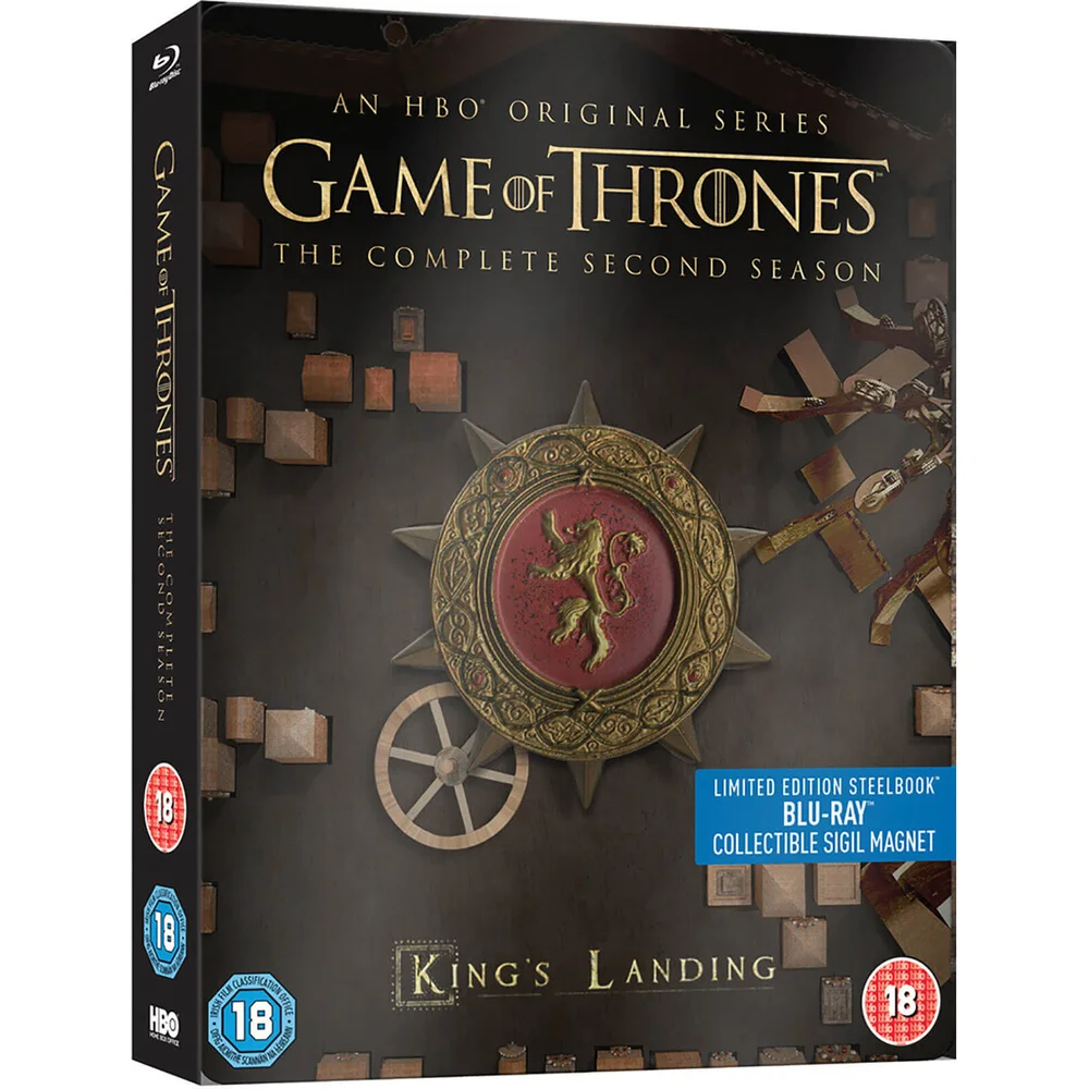 Game Of Thrones - Complete Second Season Limited Edition Steelbook Image 1