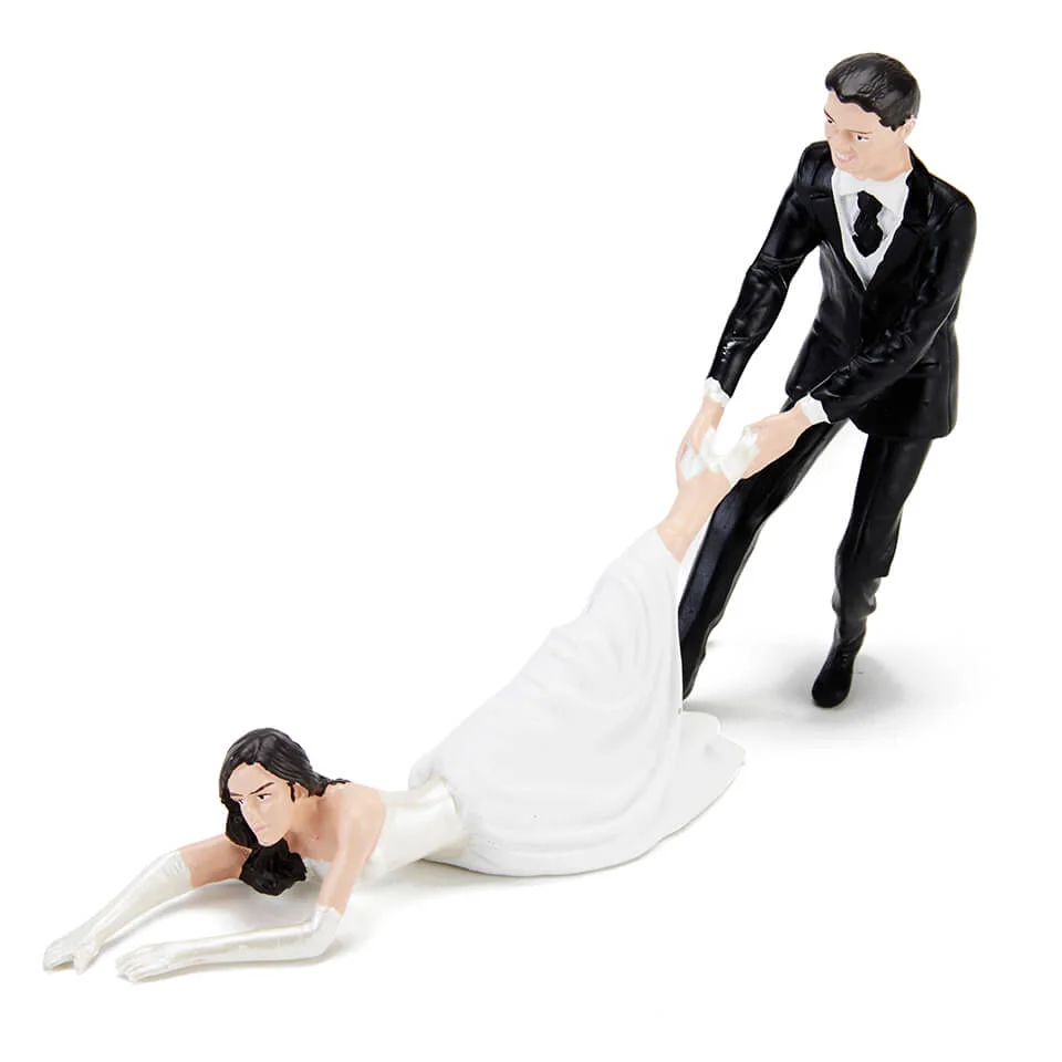 Reluctant Bride Cake Topper Image 1