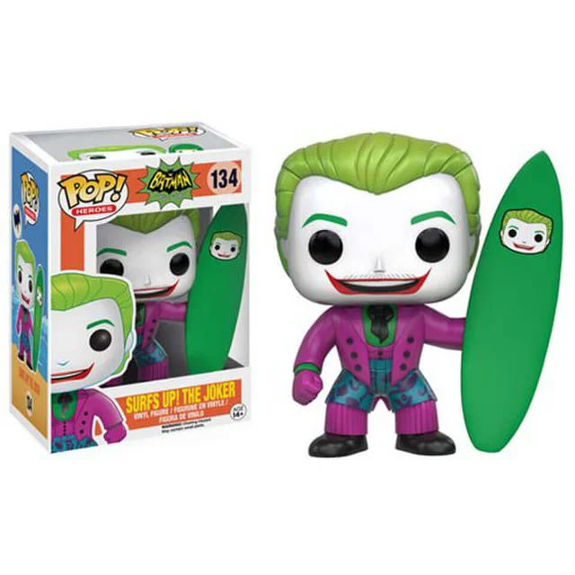 DC Comics Batman Classic 1966 TV Series Surf's Up Joker Funko Pop! Vinyl