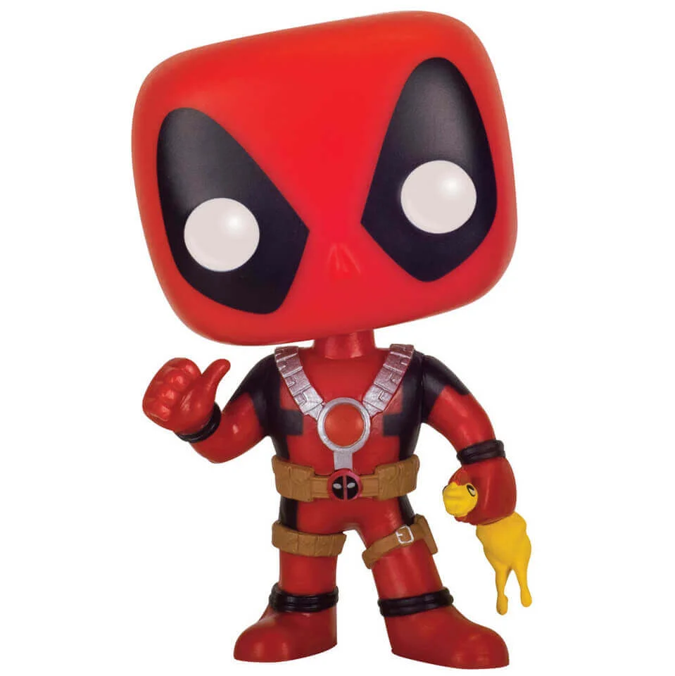 Marvel Deadpool Rubber Chicken Limited Edition Pop! Vinyl Figure Image 1