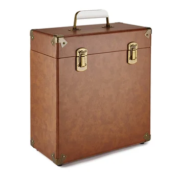GPO 12 Inch Vinyl Case - Brown
