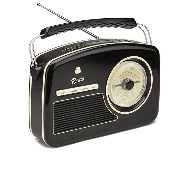 GPO Retro Rydell Portable DAB Radio - Black