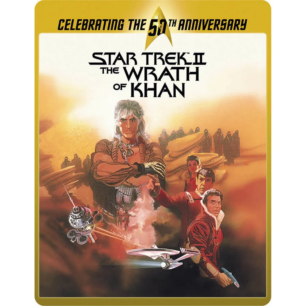 Star Trek 2 - The Wrath Of Khan Director's Cut (Limited Edition 50th Anniversary Steelbook) Image 1