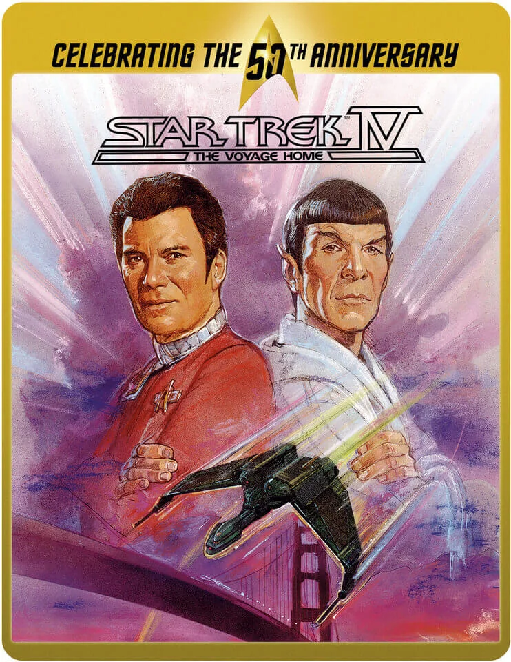 Star Trek 4 - The Voyage Home (Limited Edition 50th Anniversary Steelbook) Image 1