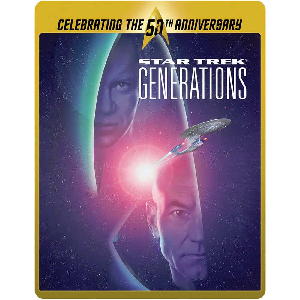 Star Trek 7 - Generations (Limited Edition 50th Anniversary Steelbook) Image 1