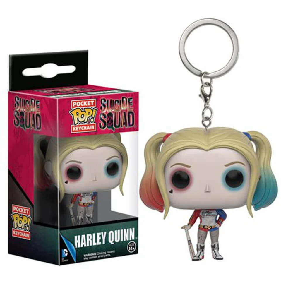 Suicide Squad Harley Quinn Pocket Pop! Key Chain Image 1