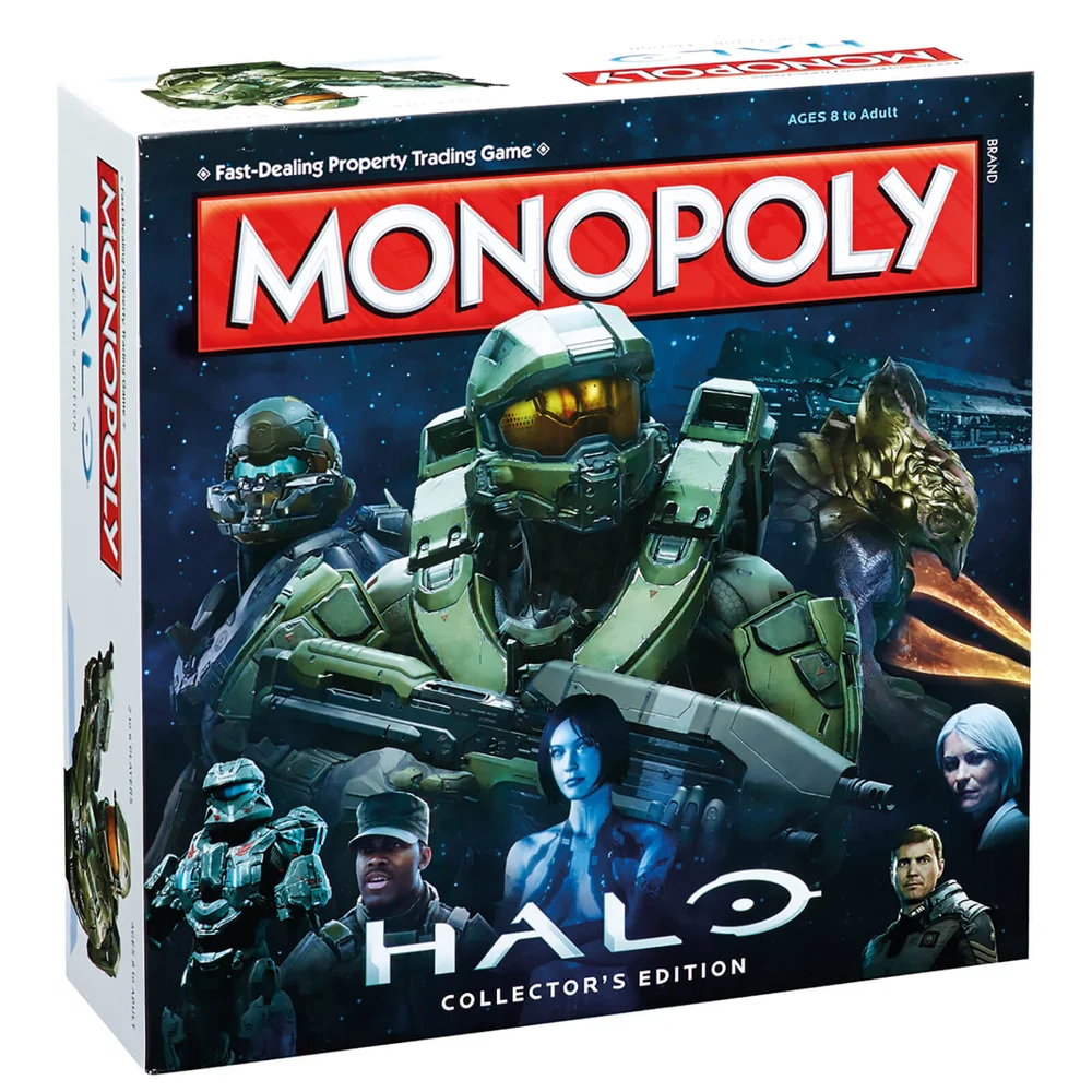 Monopoly Board Game - Halo Edition Image 1