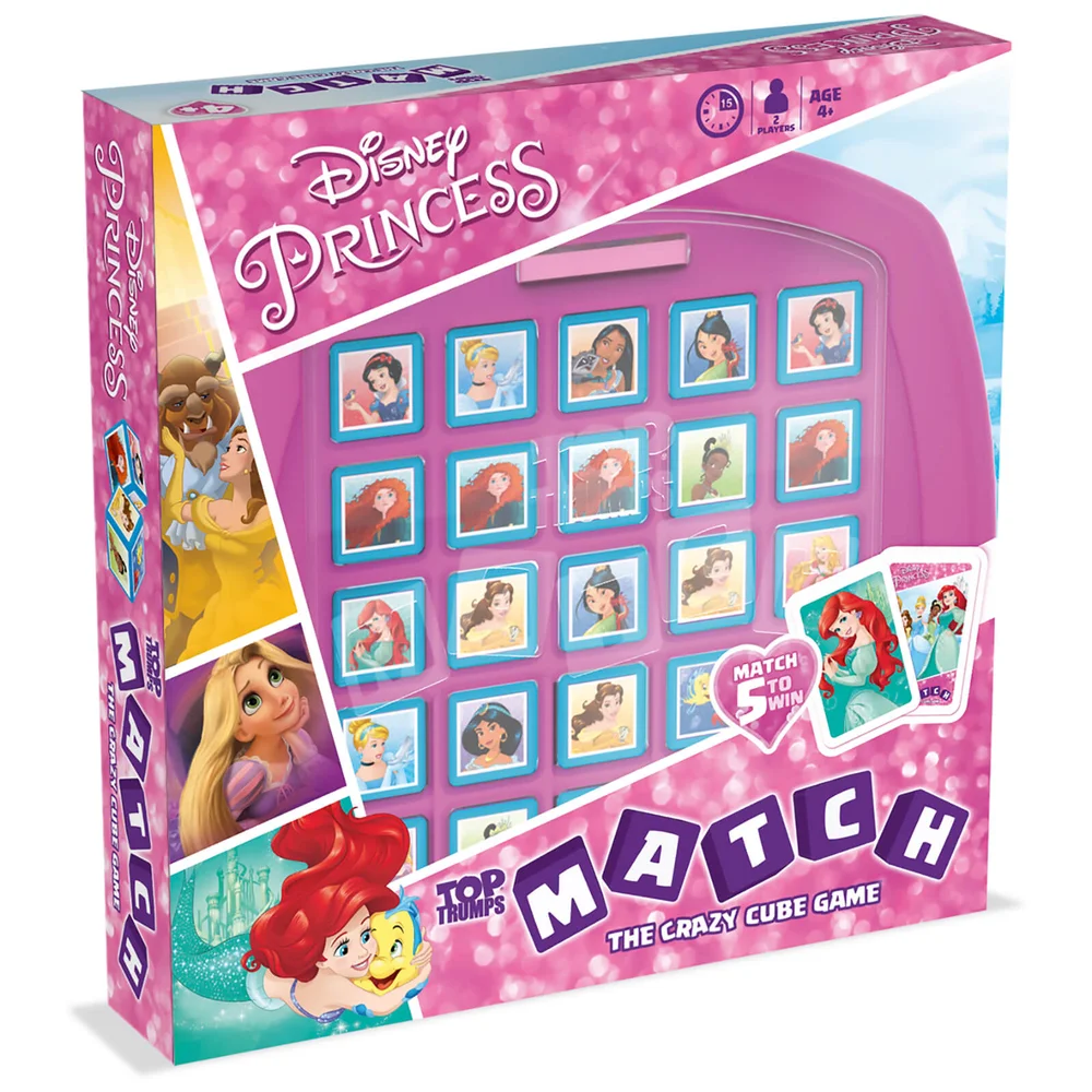 Top Trumps Match Board Game - Disney Princess Edition Image 1