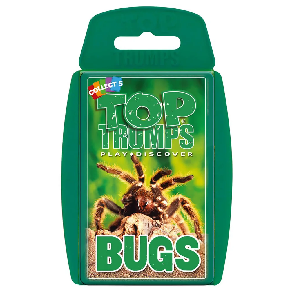 Top Trumps Card Game - Bugs Edition Image 1