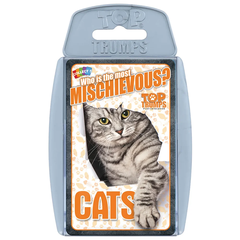 Top Trumps Card Game - Cats Edition Image 1