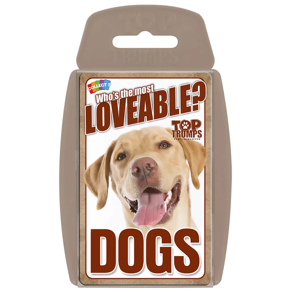 Top Trumps Card Game - Dogs Edition Image 1