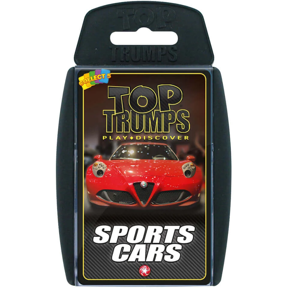 Top Trumps Card Game - Sports Cars Edition Image 1