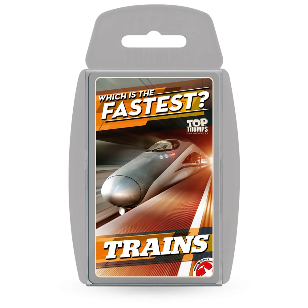 Top Trumps Card Game - Trains Edition Image 1