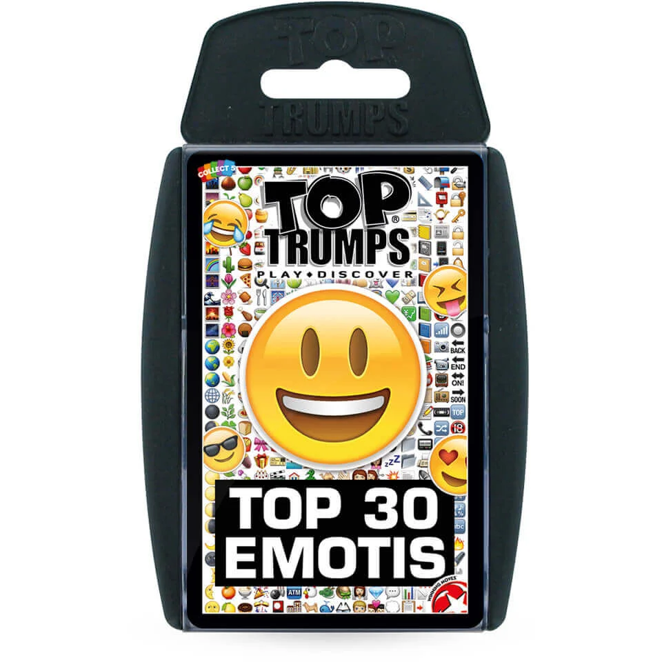 Top Trumps Card Game - Emotis Edition Image 1