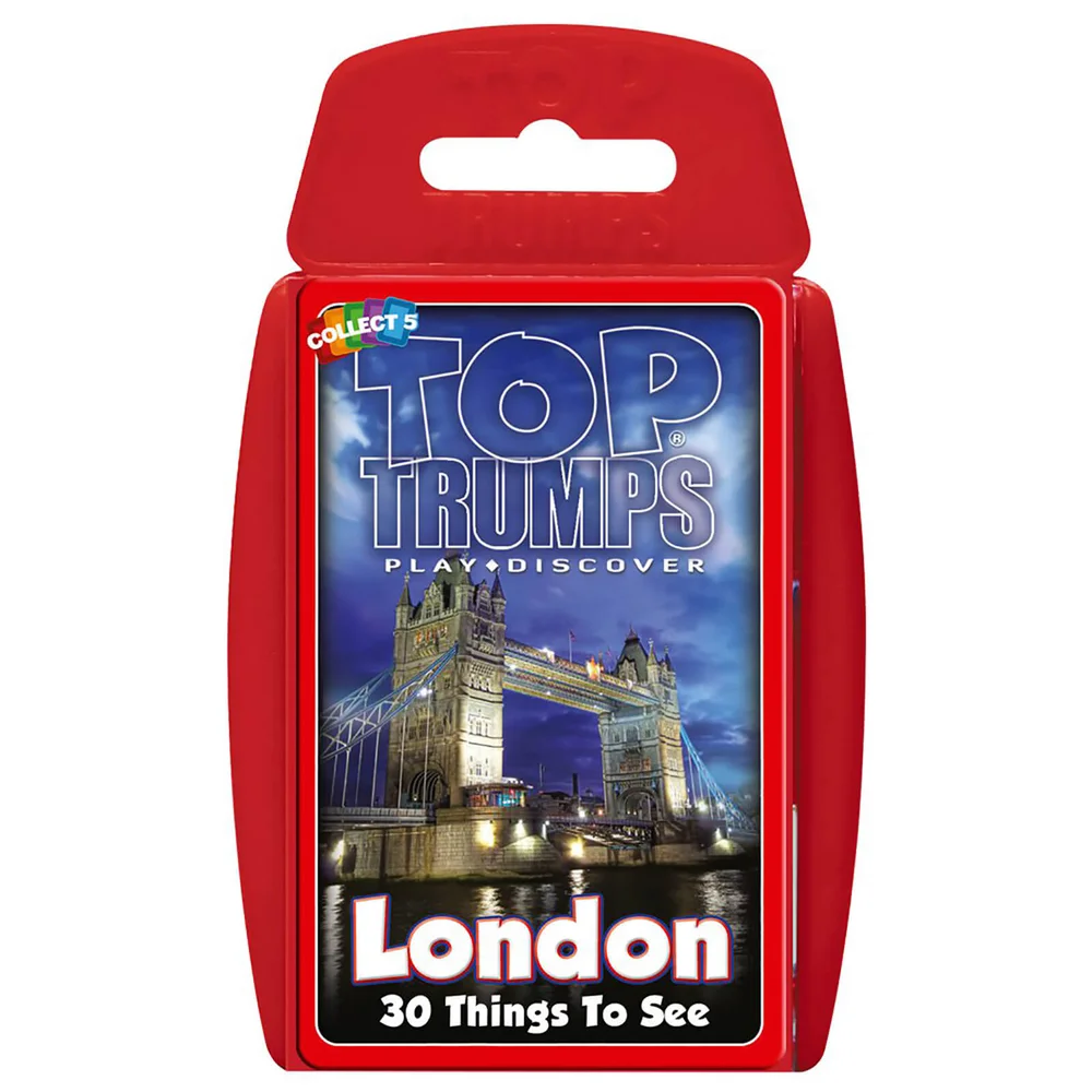 Top Trumps Card Game - London 30 Things to See Edition Image 1