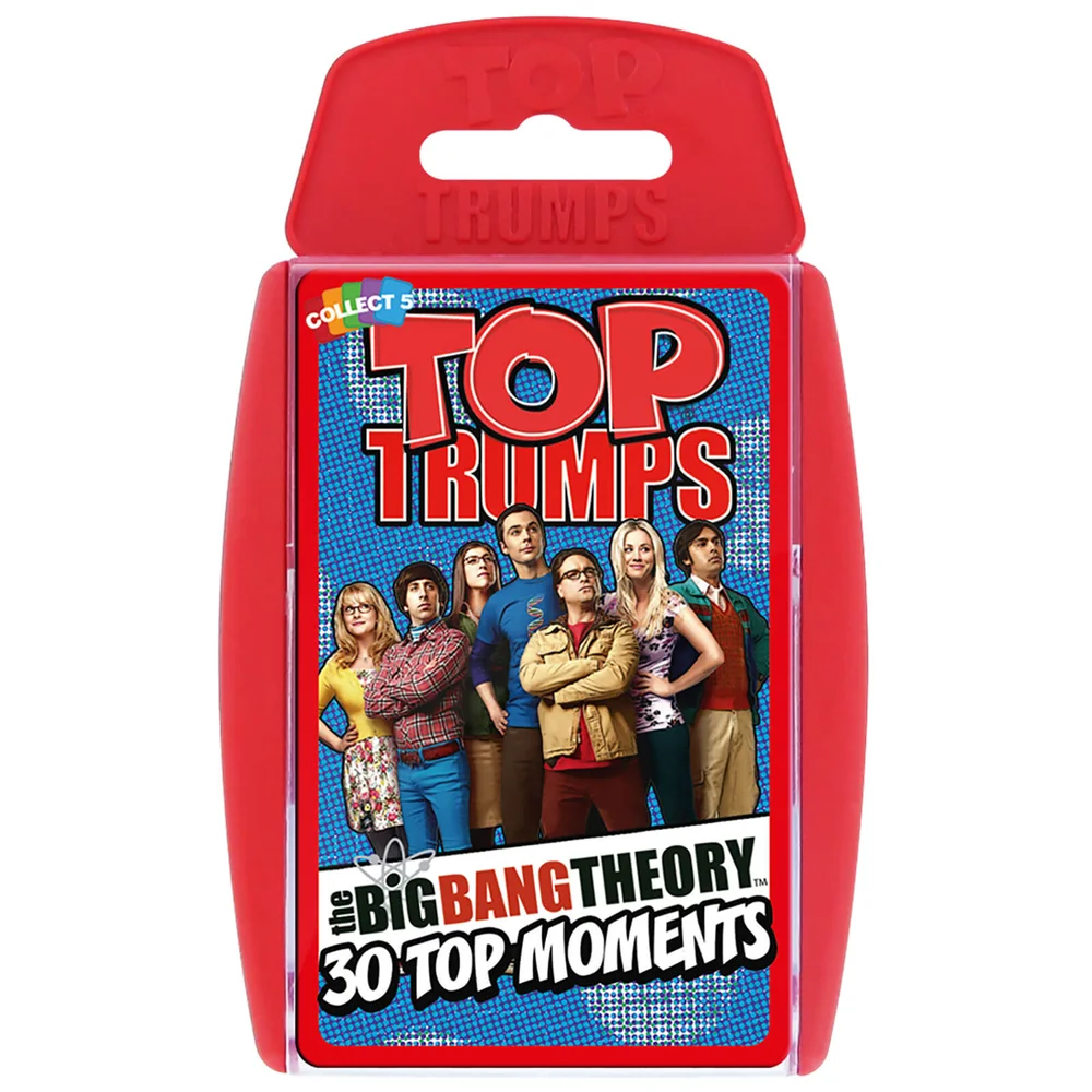 Top Trumps Card Game - The Big Bang Theory Edition Image 1