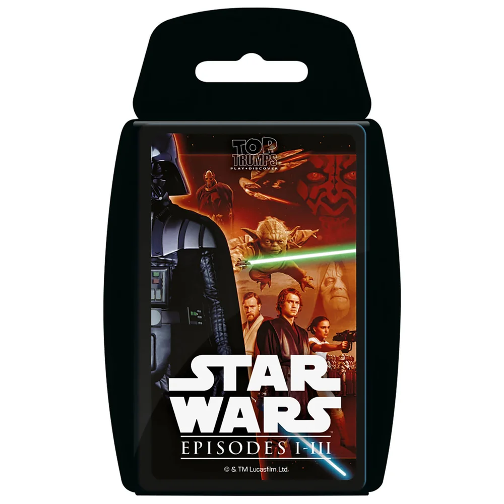 Top Trumps Card Game - Star Wars 1-3 Edition Image 1