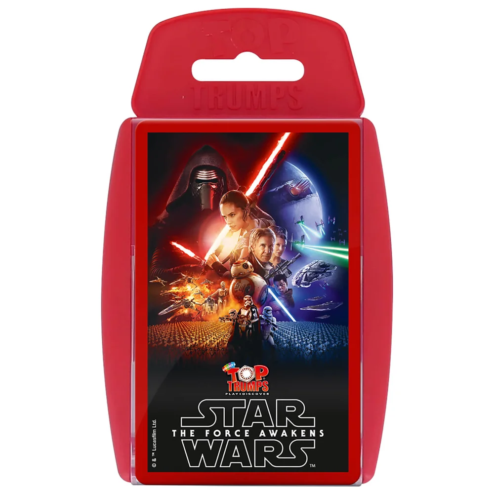 Top Trumps Card Game - Star Wars: The Force Awakens Edition Image 1