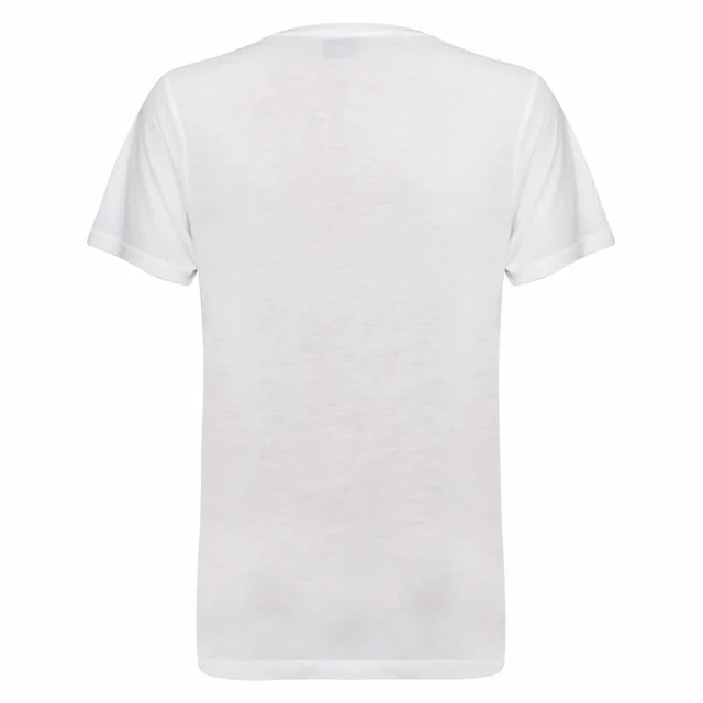 DC Comics Men's Batman The Joker The Curve T-Shirt - White