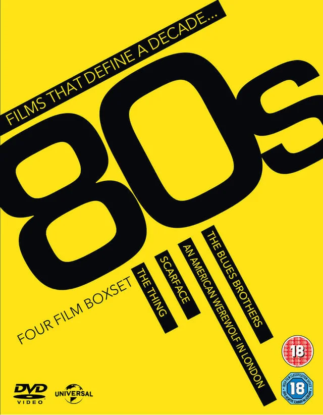 Films That Define A Decade Boxset - 80's