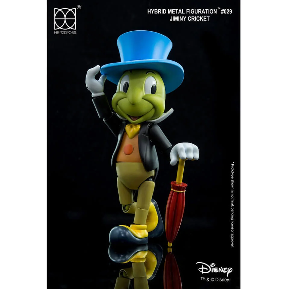 Disney Hybrid Metal Action Figure Jiminy Cricket 14cm Image 1